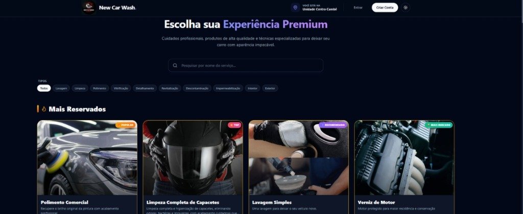 New Car Wash — Mockup